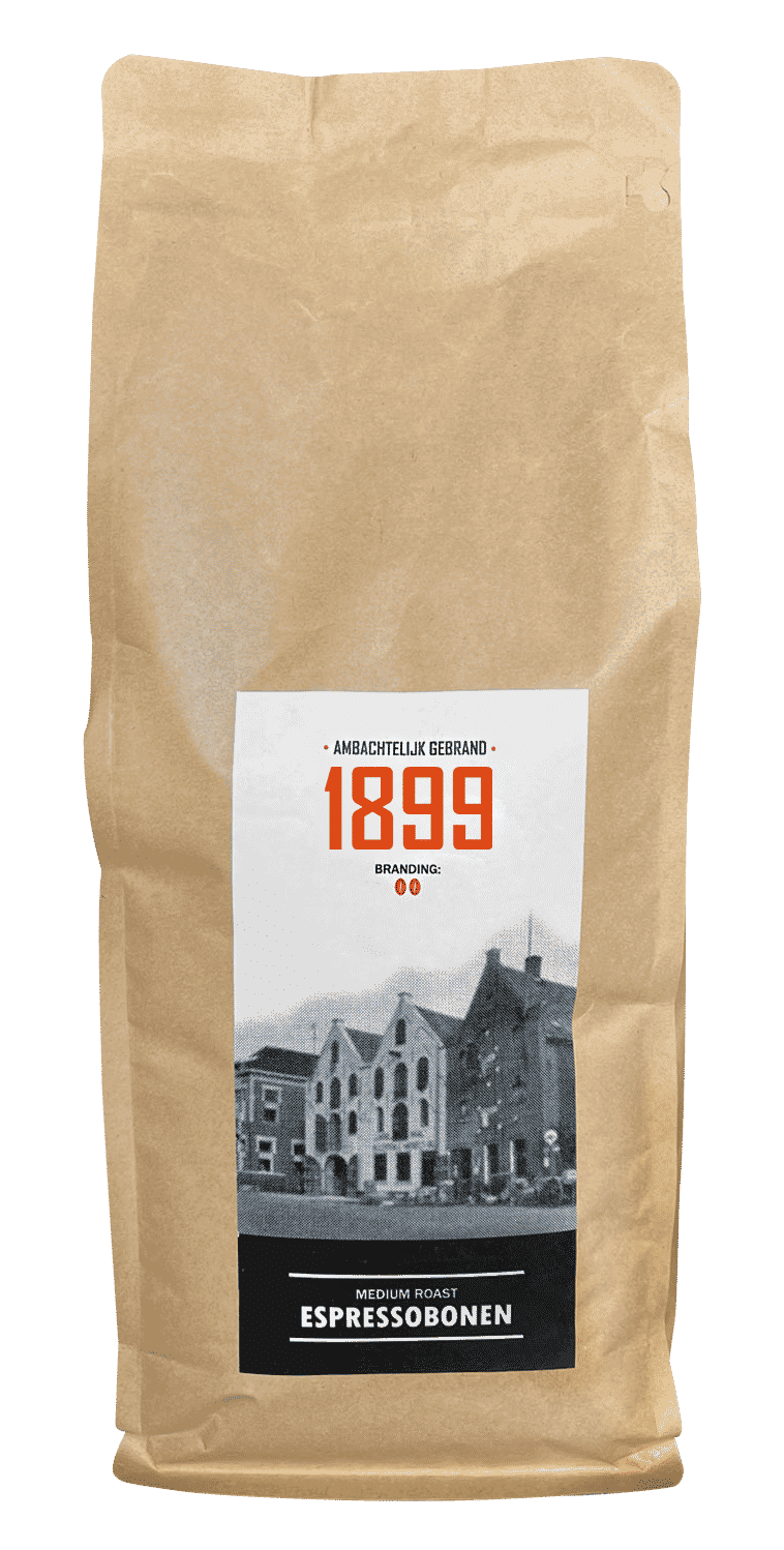 1899 Ambachtelijk espressobonen van Drents Bakkie